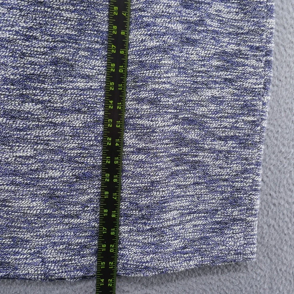 Ann Taylor Petite Blue Tweed Pencil Skirt Size 16P Textured Professional Lined